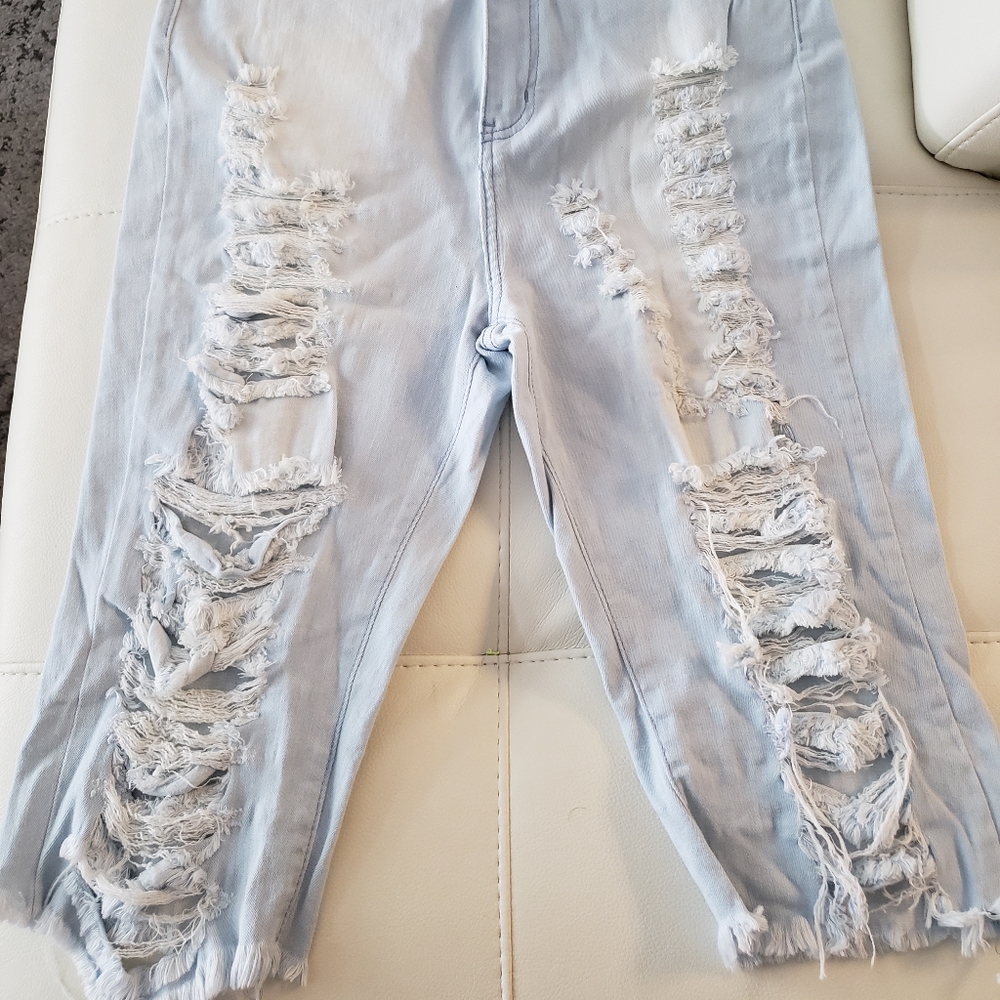 APHRODITE BRAND NEW MID LEGS JEANS SIZE 15 - Picture 6 of 6